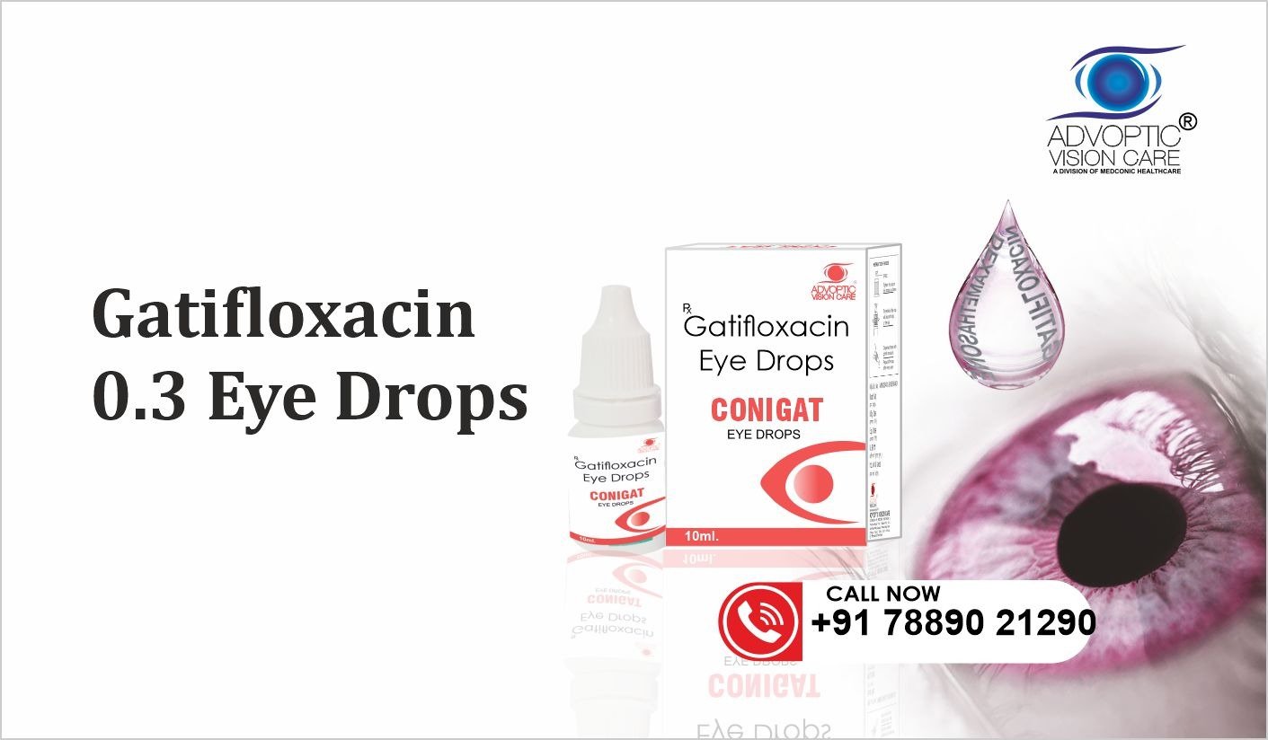 Gatifloxacin 0.3 Eye Drops